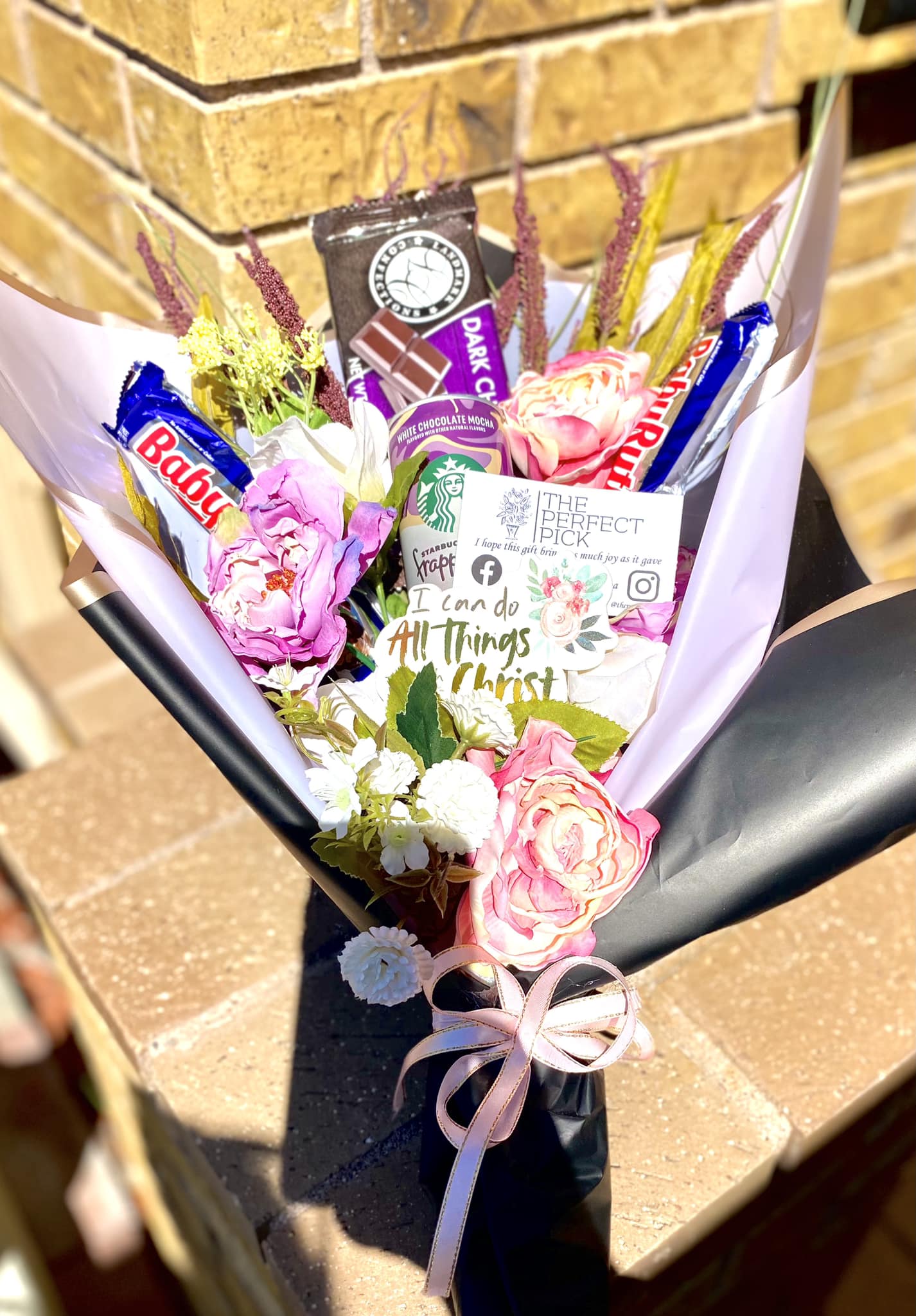 Chocolate and coffee bouquet